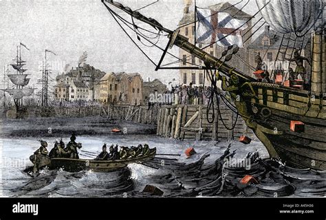 Boston Tea Party: Ett kolonialiskt uppror mot brittisk skattepolitik och symbol för amerikansk självständighet.