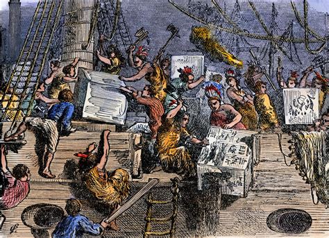 Boston Tea Party: En Oberoende Nation Kämpar Mot Skattetryck och Kolonialism