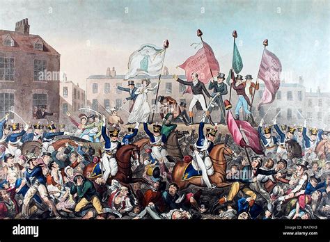 Peterloo Massakern: En blodig dag i Manchester som förändrade Storbritanniens historia för alltid